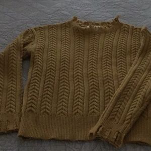Gold fringed Lili Sidonia sweater
